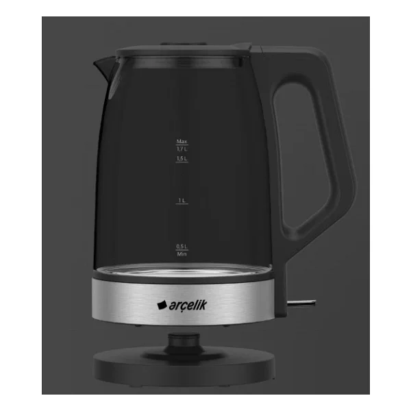 Arçelik KL 6412 I 2200 W 1.7 lt Cam Kettle - Görsel 7