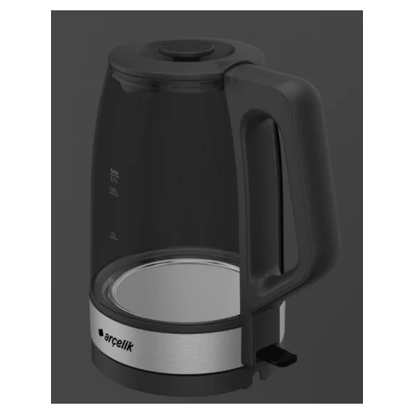 Arçelik KL 6412 I 2200 W 1.7 lt Cam Kettle - Görsel 5