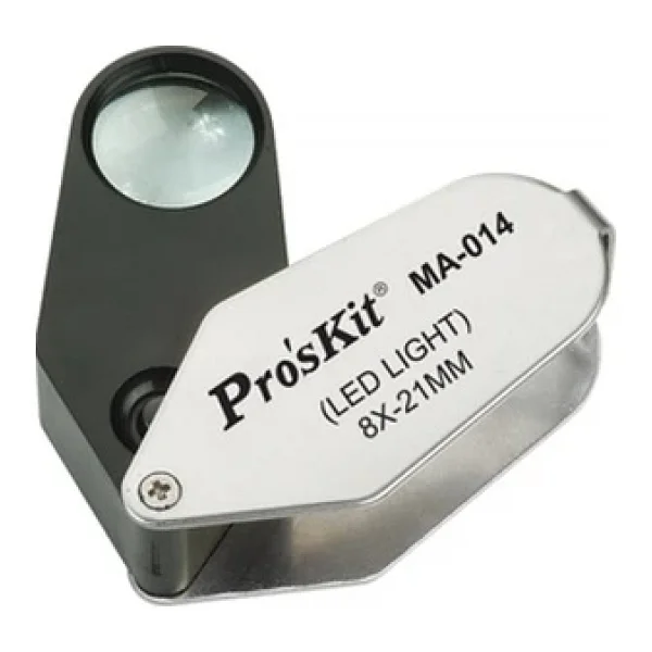 Proskit MA-014 Işıklı Büyüteç - Görsel 2