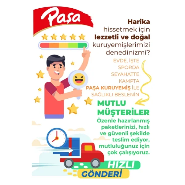 Paşa Kuruyemiş Kavrulmuş Karışık Kuruyemiş 150 gr - Görsel 4