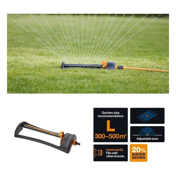 Fiskars 1023661 Metal Ayaklı Salınımlı Fıskiye - Görsel 2