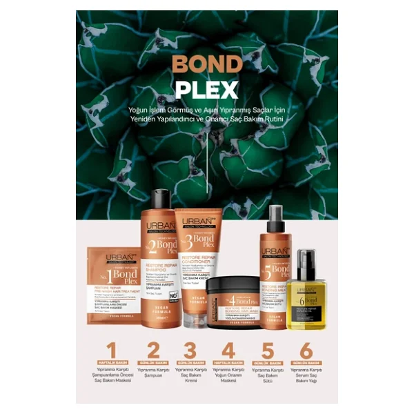 Urban Care No.6 Bond Blex 100 ml 2 Adet Saç Bakım Yağı - Görsel 5