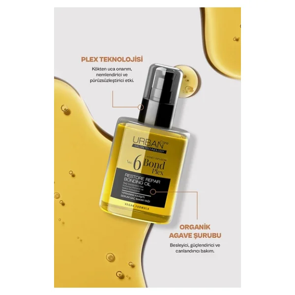 Urban Care No.6 Bond Blex 100 ml 2 Adet Saç Bakım Yağı - Görsel 4