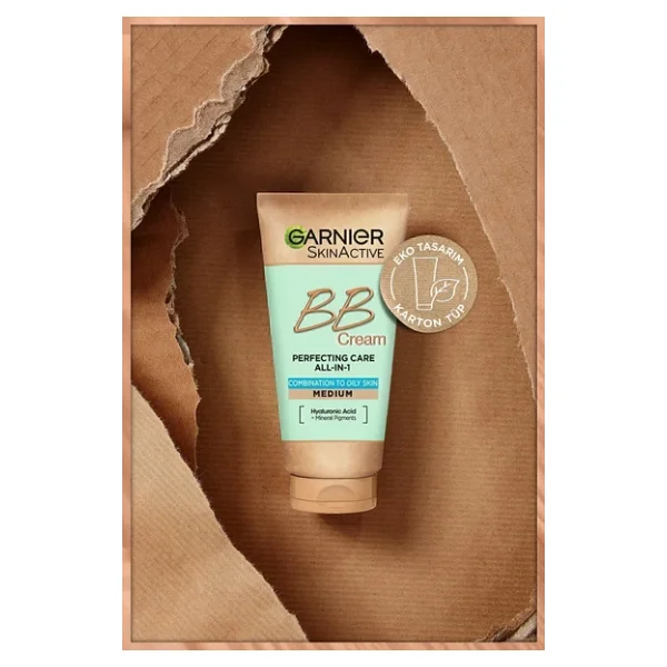 Garnier Karma Ve Yağlı Ciltler İçin Bb Krem Orta Ton Spf 20 50 Ml - Görsel 5