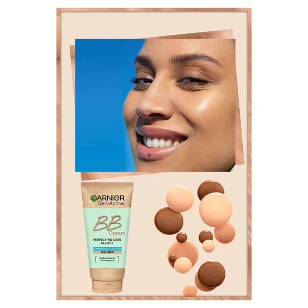 Garnier Karma Ve Yağlı Ciltler İçin Bb Krem Orta Ton Spf 20 50 Ml - Görsel 4