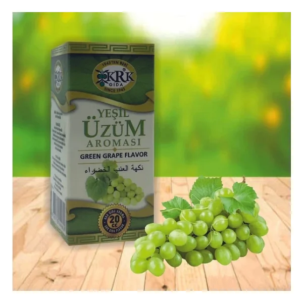 Krk Gıda Yeşil Üzüm Aroması 20 ml - Görsel 5