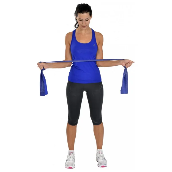 Maxi Pilates & Yoga Egzersiz Bandı , Theraband Mavi Renk(Güçlü) 1 MT - Görsel 4