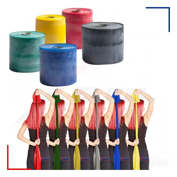 Maxi Pilates & Yoga Egzersiz Bandı , Theraband Mavi Renk(Güçlü) 1 MT - Görsel 6