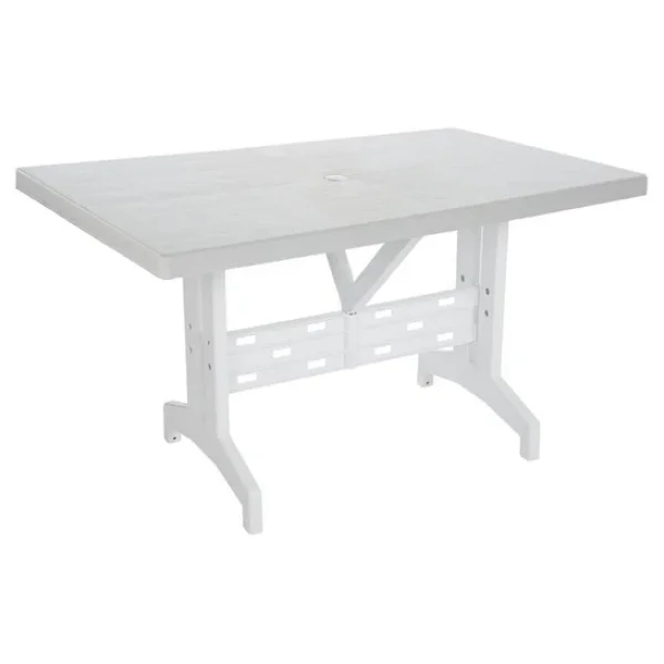 Omnipazar Sy-2575 Beyaz Dikdörtgen Plastik Masa 70X120cm - Görsel 4