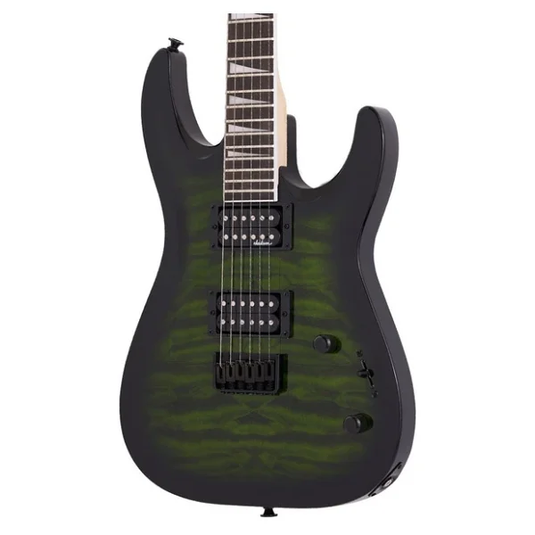 Jackson JS32Q Dinky QM Arch Top FR AH TBLK Elektro Gitar - Görsel 9