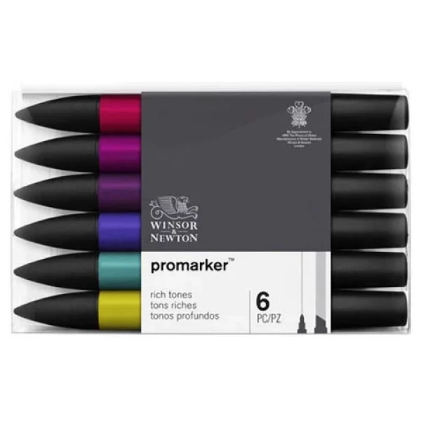 Winsor & Newton 12+1 Promarker Set 2 - Görsel 6