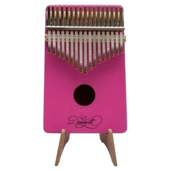 Kalimba Full Set - Hediye Paketi- Stant-Parmak Koruyucu Pembe - Görsel 5