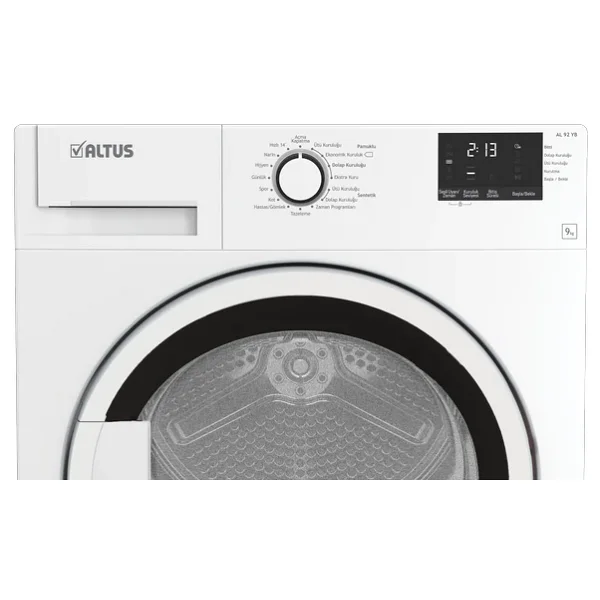 Altus AL 92 YB B Enerji 9 kg Çamaşır Kurutma Makinesi - Görsel 4