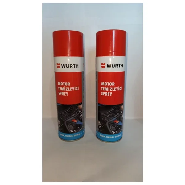 Würth Hızlı Motor Temizleme Spreyi 500ML 2 Li Set 0890230500-Würth - Görsel 2