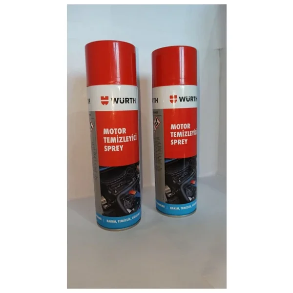 Würth Hızlı Motor Temizleme Spreyi 500ML 2 Li Set 0890230500-Würth - Görsel 4