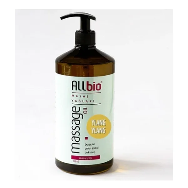 Allbio Masaj Yağı Ylang Ylang 1 LT - Görsel 3