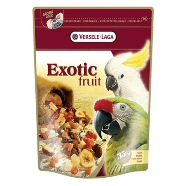 Versele Laga Exotic Fruit 600 gr Papağan Yemi - Görsel 7