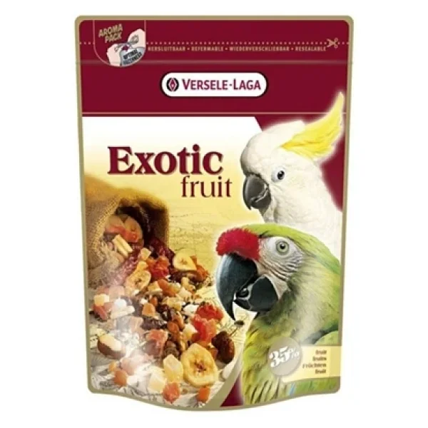 Versele Laga Exotic Fruit 600 gr Papağan Yemi - Görsel 5