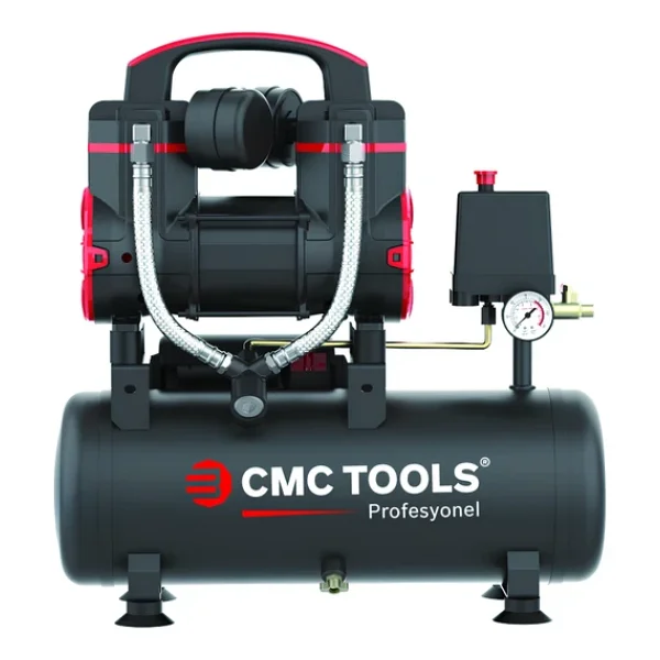Cmc Premium 8 Lt 1.2 Hp Sessiz Yağsız Hava Kompresörü - Görsel 3