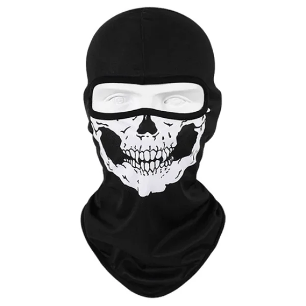 Motosiklet Kurukafa Balaklava Güneş Koruyucu Rüzgar Geçirmez Motor Maske Yüz Koruma - Görsel 3