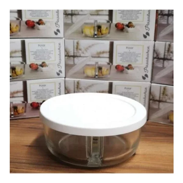Paşabahçe Polar 530683 2 Bölmeli 4'lü Cam Saklama Kabı - Görsel 5