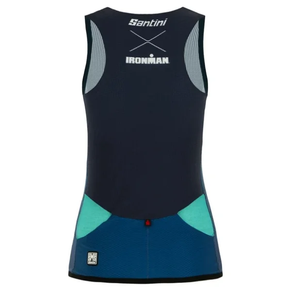 Santini Ironman Audax Design Tritop For Lady Kadın Triathlon Atlet 9ı6500audax - Görsel 3
