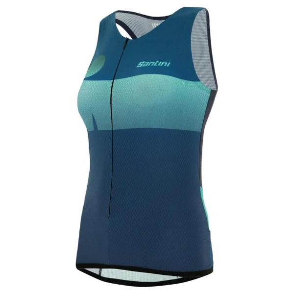 Santini Ironman Audax Design Tritop For Lady Kadın Triathlon Atlet 9ı6500audax - Görsel 2