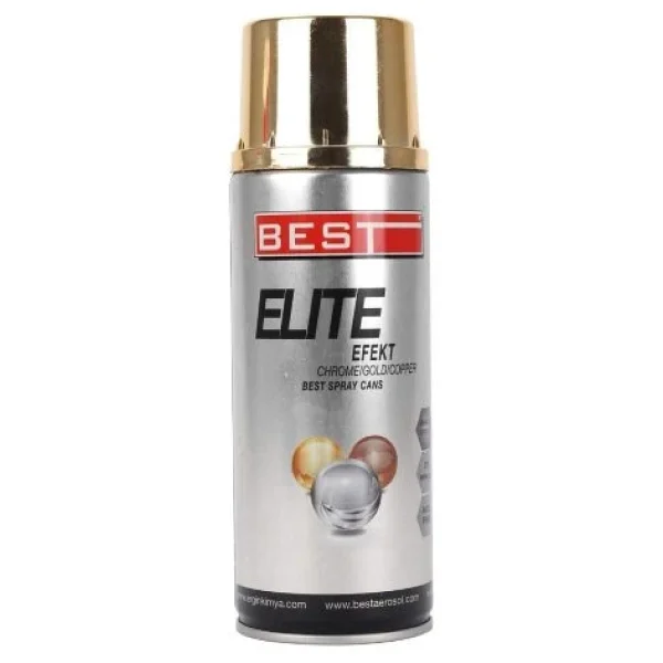 Sprey Boya Best Parlak Metal Sprey Boya Altın (Gold) - Görsel 4