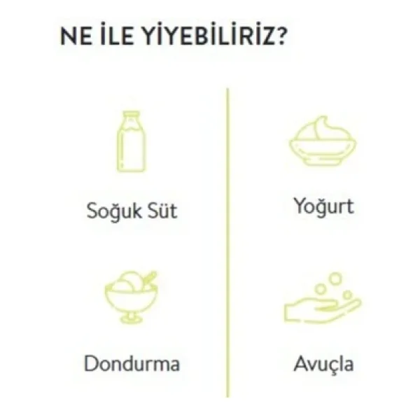 Mom's Natural Foods Çilek ve Chialı 360 gr Granola - Görsel 2