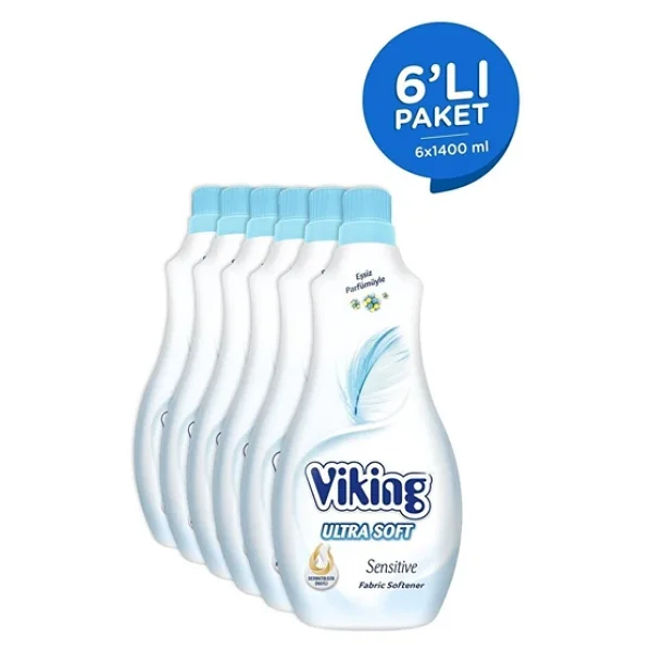 Viking Soft Sensitive Yumuşatıcı 1.4 lt 6'lı - Görsel 2