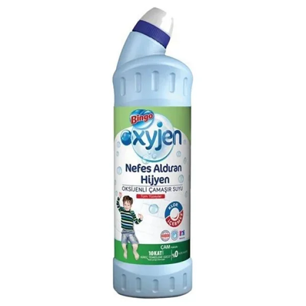 Bingo Oksijen Çam Kokulu Çamaşır Suyu 750 ml - Görsel 4