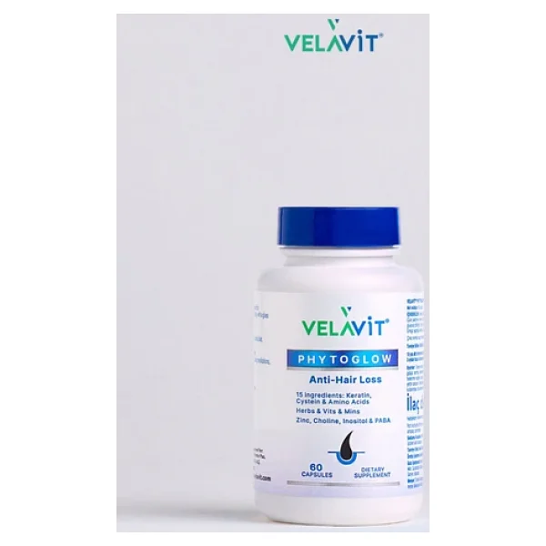 Velavit Phytoglow Anti Hair Loss 60 Kapsül - Görsel 8