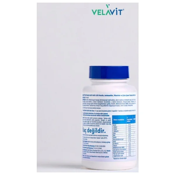 Velavit Phytoglow Anti Hair Loss 60 Kapsül - Görsel 7