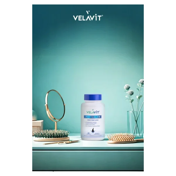 Velavit Phytoglow Anti Hair Loss 60 Kapsül - Görsel 9
