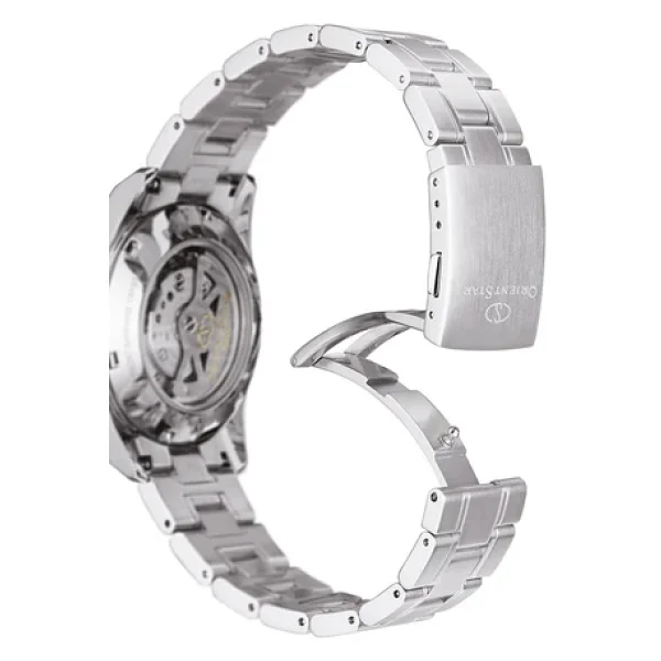 Orient Star Contemporary RE-AU0006S00B Çelik Kordon Gümüş Erkek Kol Saati - Görsel 5
