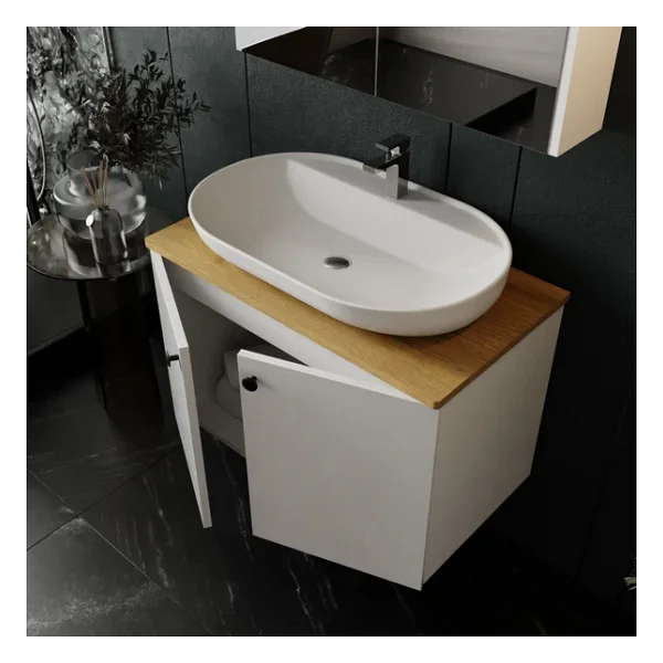 Karen Liva 80 cm Banyo Dolabı Seti - Görsel 4