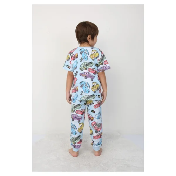 Skye Paw Patrol Desenli Kız Çocuk Pijama Takımı - Görsel 6
