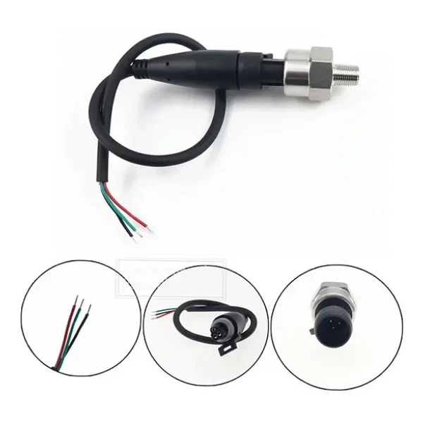 500Psi Basınç Sensörü 1/8" Npt Diş Paslanmaz Çelik Yağ Gaz Su Yakıt Tank Depo Lastik Hava Atmosfer - Görsel 5