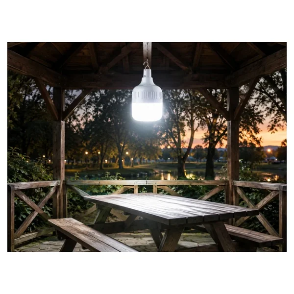 Noas YL95-3101 Beyaz Işık 30 W E27 Şarjlı LED Ampul - Görsel 5