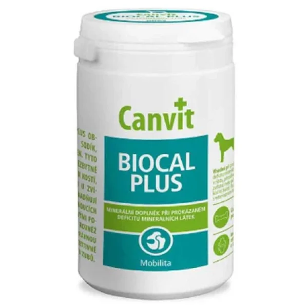 Canvit Biocal Plus Kalsiyum Fosfor Kolajen Köpek Vitamini 230 G - Görsel 2