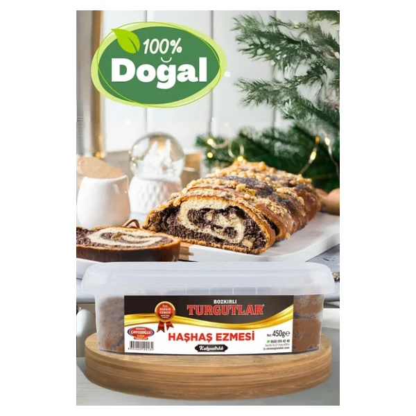 Bozkırlı Çavuşoğlu Doğal Haşhaş Ezmesi 450 Gr Katkı Maddesi Içermez - Görsel 3