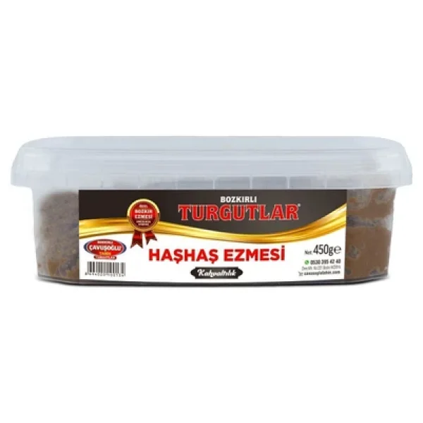 Bozkırlı Çavuşoğlu Doğal Haşhaş Ezmesi 450 Gr Katkı Maddesi Içermez - Görsel 4