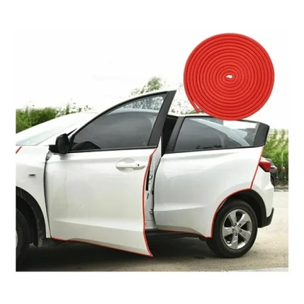 Autowise Oto Kapı Fitili Çizilmelere Karşı Koruyan Araç Kapı Koruyucu Fitil Kırmızı 5 Metre - Görsel 2