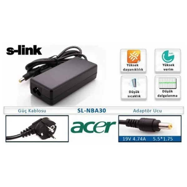 S-link SL-NBA30 Notebook Adaptör - Görsel 5