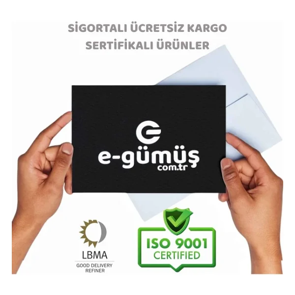 20 gr Külçe Gümüş - Görsel 4