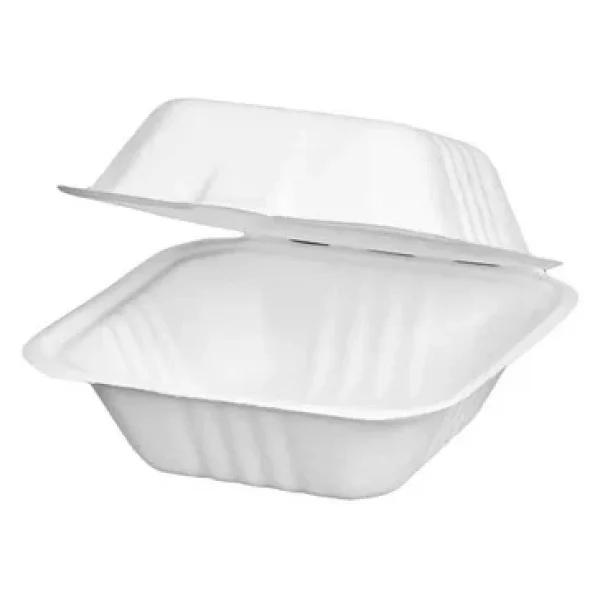 Ekolojik Karton Hamburger Kabı - 25 Adet - Görsel 4