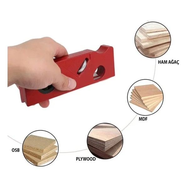 Rox Wood 0104 Terazili Köşe Rende Iskarpela - Görsel 3