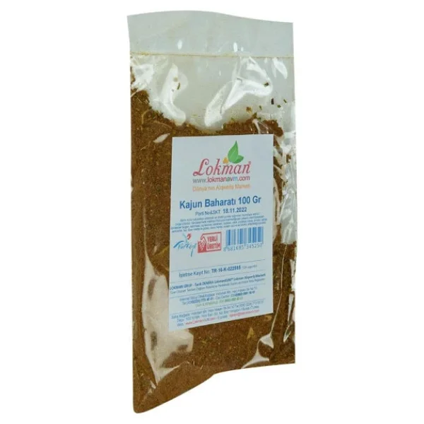 Dogal Cajun Baharati 1.Kalite Kajun Patates Et Baharati 100Gr - Görsel 4