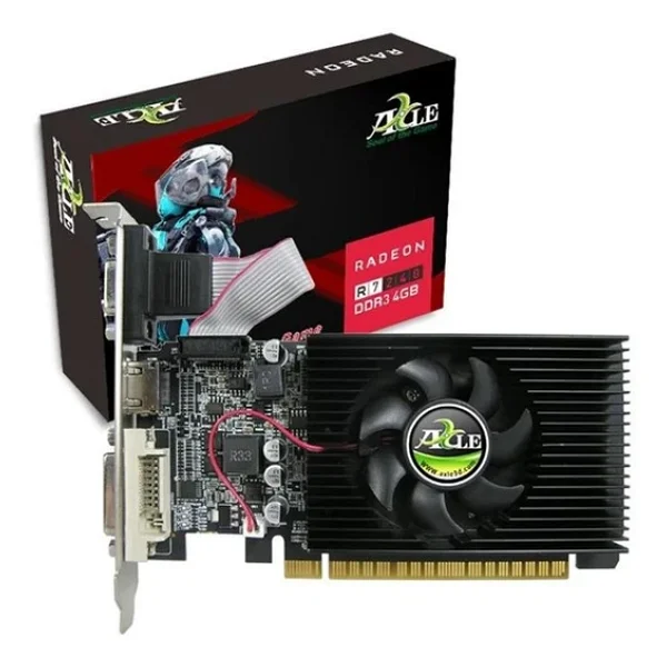 Axle AX-R7-240/4GD3P8DIP R7 240 4GB DDR3 128Bit VGA/DVI/HDMI 16X - Görsel 2