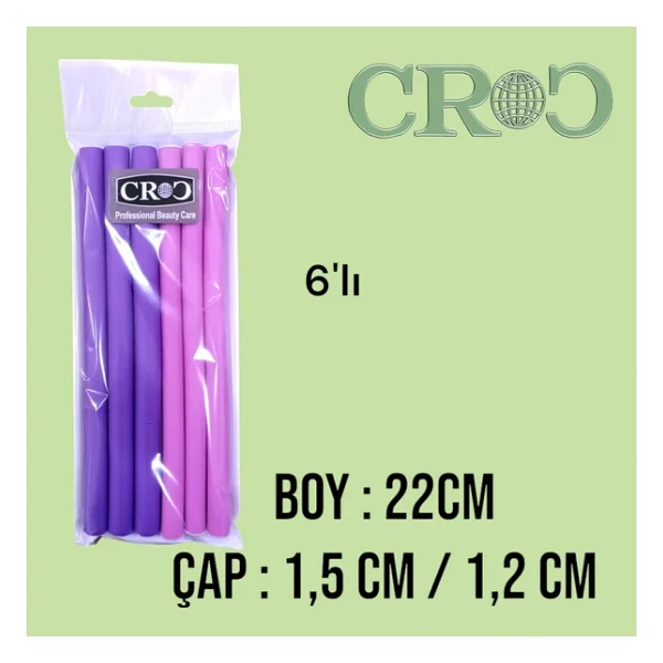 Croc 1242 Sosis Bigudi 6lı Karma Boy:22Cm - Görsel 4